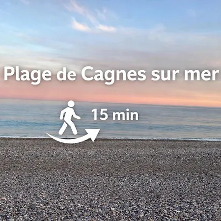 De Gaulle 2 Pieces сentral * Cagnes-sur-Mer