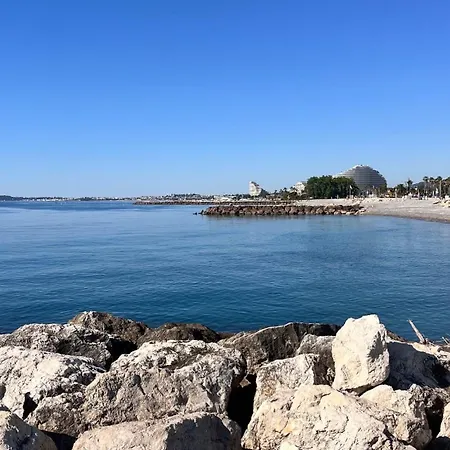 De Gaulle 2 Pièces сentral Cagnes-sur-Mer